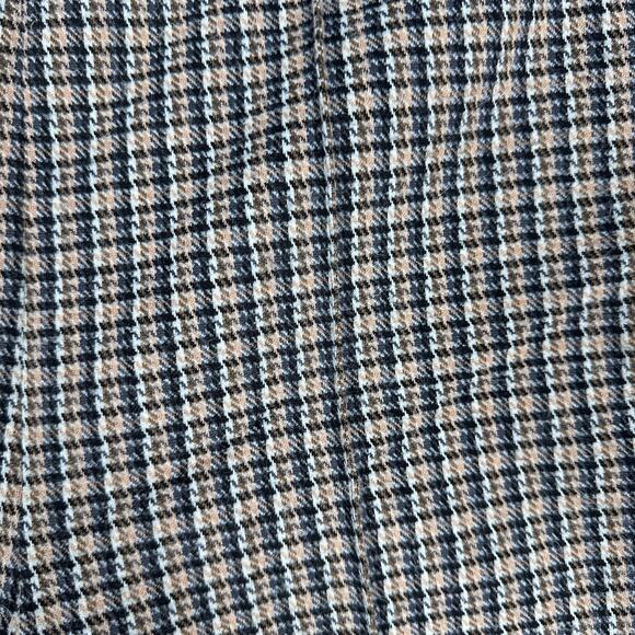 Lysse Livia Boston Glen Plaid High Waisted Preppy Cropped Pull On Pants Medium - Picture 6 of 16